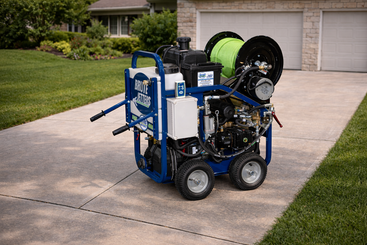 What Makes Brute Jetters So Popular with Sewer/Drain Cleaning Pros?