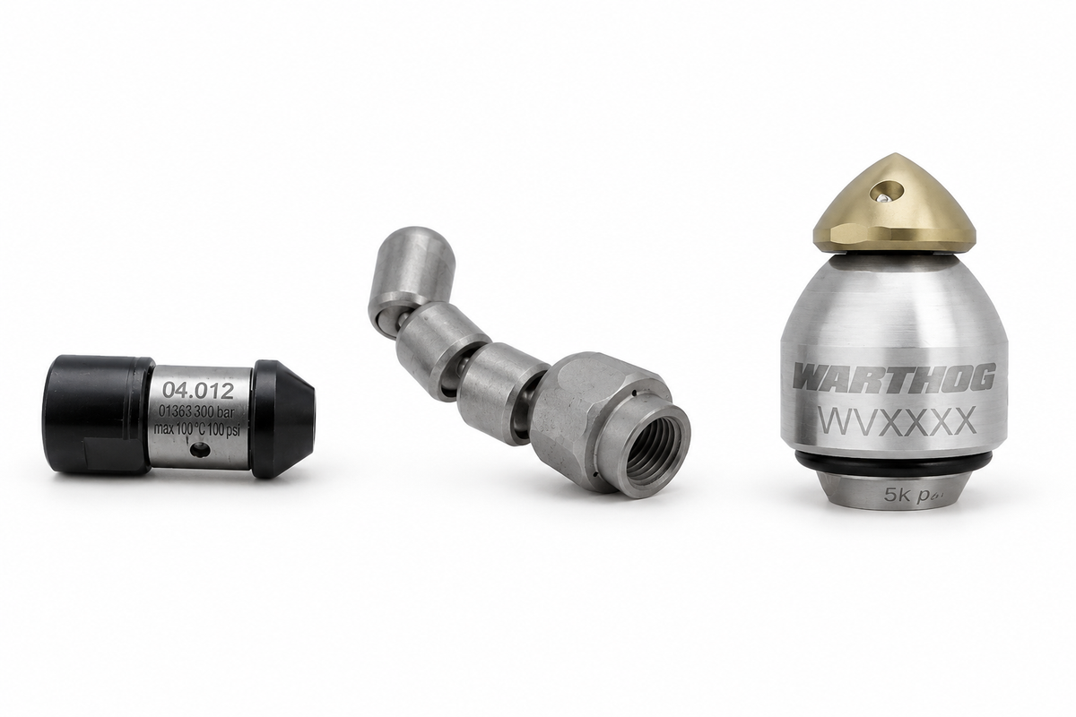Choosing the Right Nozzles for Jetting Small-Diameter Drains
