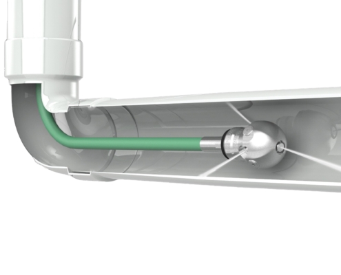 Jetter Nozzle Working in Pipe